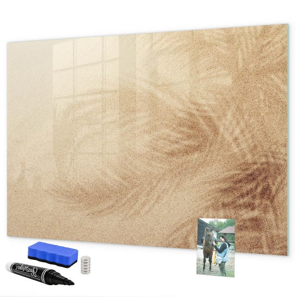 Magnetic dry erase board Note board with accessories