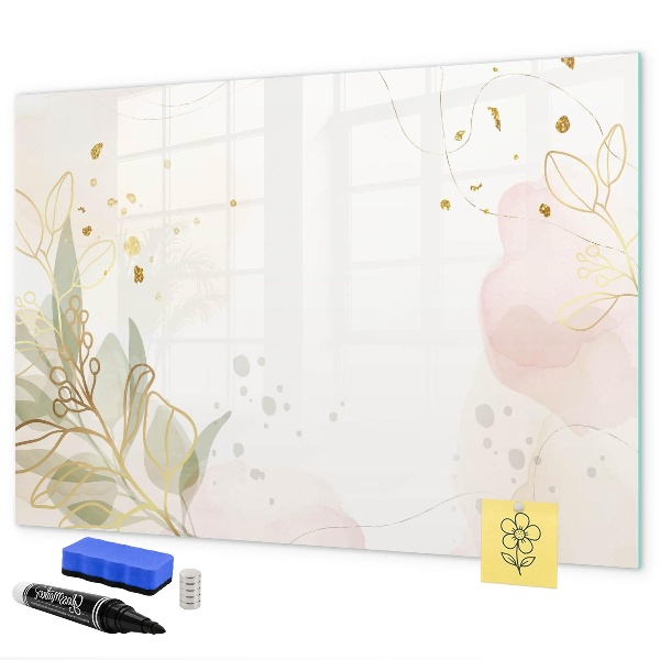 Dry erase board magnetic A stylish board for presenting photos