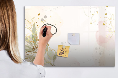 Dry erase board magnetic A stylish board for presenting photos