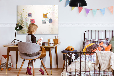Dry erase board magnetic A stylish board for presenting photos