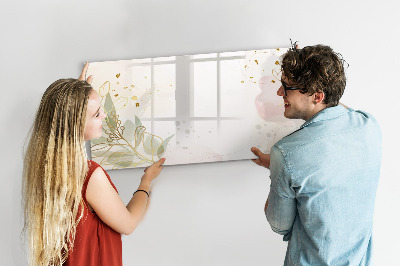 Dry erase board magnetic A stylish board for presenting photos