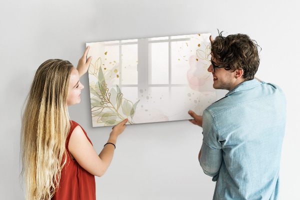 Dry erase board magnetic A stylish board for presenting photos