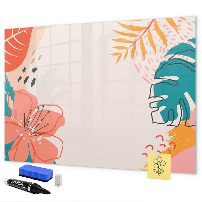 Magnetic dry erase board Creative memory pin board