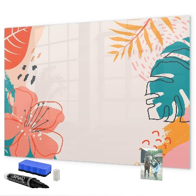 Magnetic dry erase board Creative memory pin board