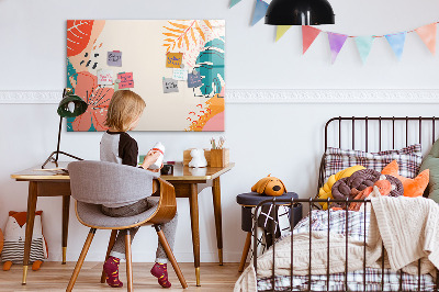 Magnetic dry erase board Creative memory pin board