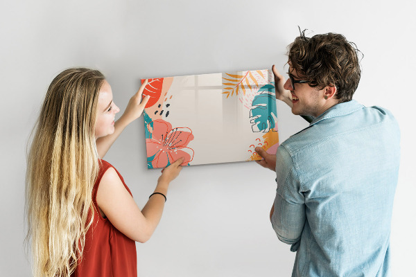 Magnetic dry erase board Creative memory pin board