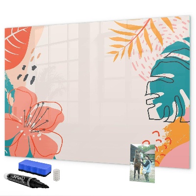 Magnetic dry erase board Creative memory pin board