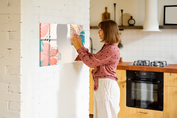 Magnetic dry erase board Creative memory pin board