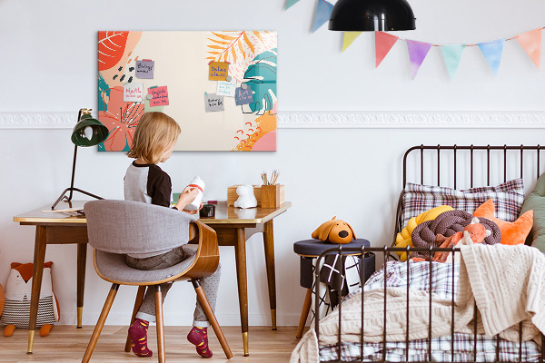 Magnetic dry erase board Creative memory pin board