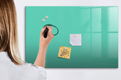 Dry erase board magnetic A colorful board for notes and photos