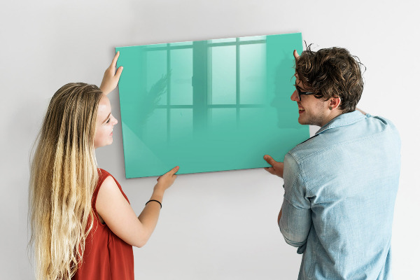 Dry erase board magnetic A colorful board for notes and photos
