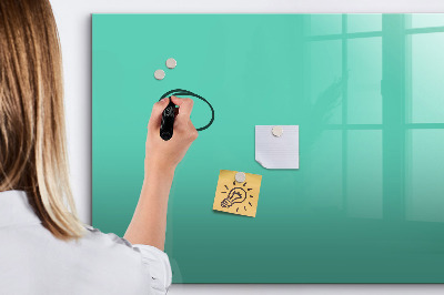 Dry erase board magnetic A colorful board for notes and photos