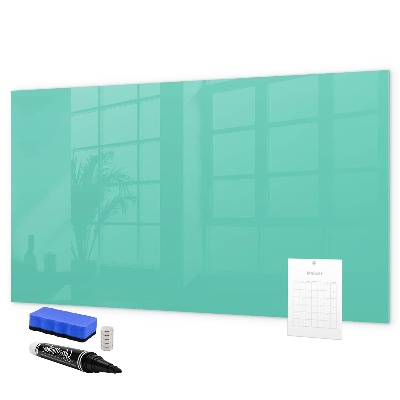 Dry erase board magnetic A colorful board for notes and photos