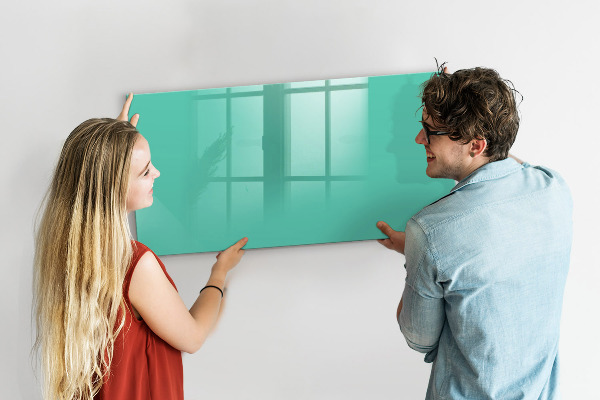 Dry erase board magnetic A colorful board for notes and photos