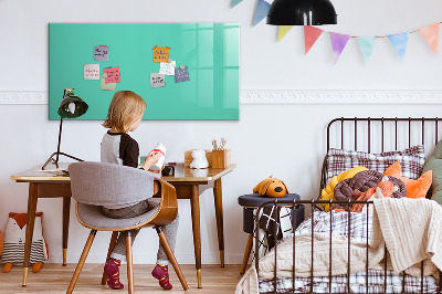 Dry erase board magnetic A colorful board for notes and photos