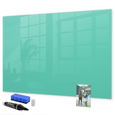 Dry erase board magnetic A colorful board for notes and photos