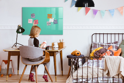 Dry erase board magnetic A colorful board for notes and photos