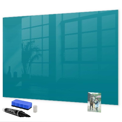 Dry erase board magnetic A colorful board for notes and photos