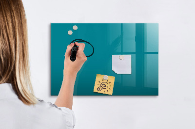 Dry erase board magnetic A colorful board for notes and photos
