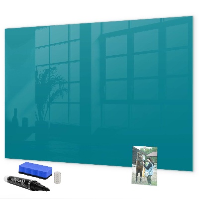 Dry erase board magnetic A colorful board for notes and photos