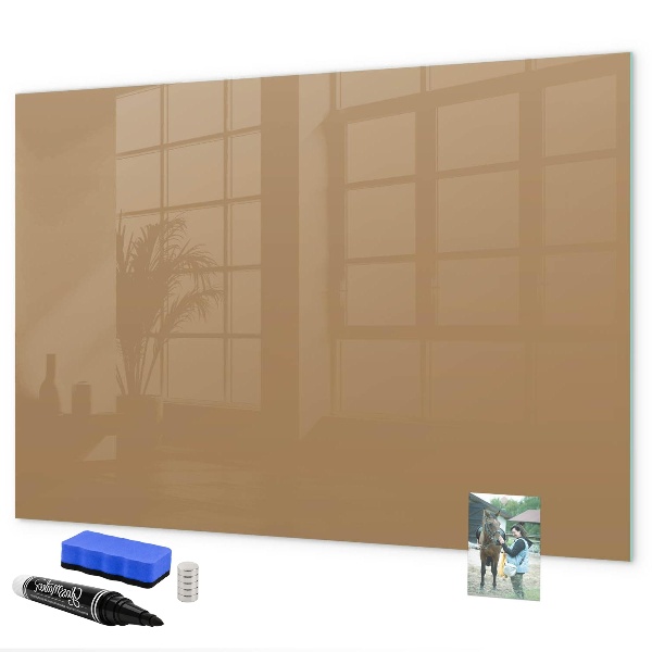 Magnetic dry erase board Note and photo board