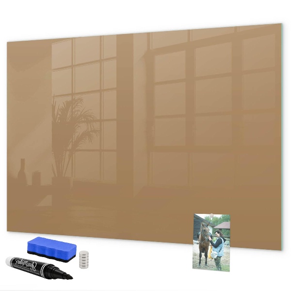 Magnetic dry erase board Note and photo board