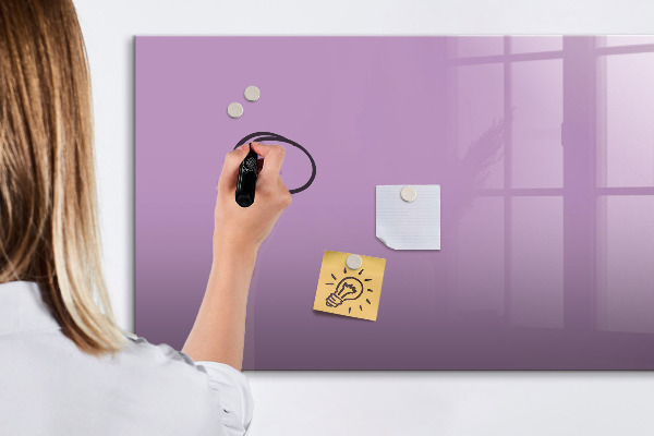 Dry erase board magnetic Note and photo board
