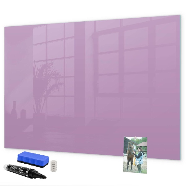 Dry erase board magnetic Note and photo board