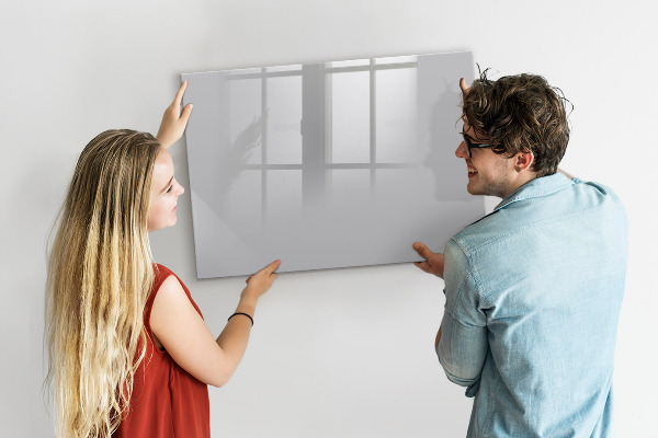 Magnetic dry erase board A practical board for notes and photos