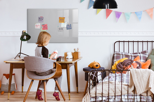 Magnetic dry erase board A practical board for notes and photos