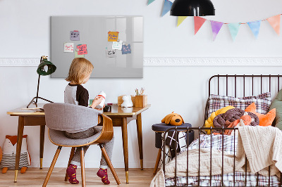 Magnetic dry erase board A practical board for notes and photos