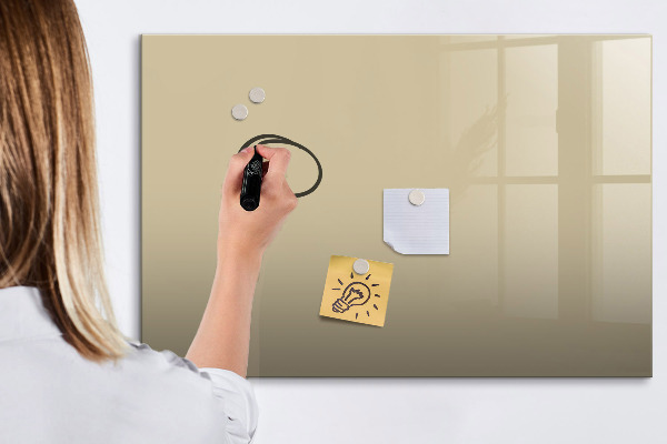 Dry erase board magnetic A cozy place for memories and notes