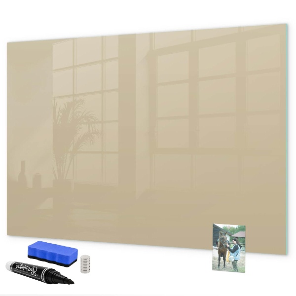 Dry erase board magnetic A cozy place for memories and notes