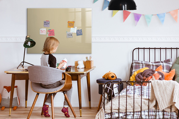 Dry erase board magnetic A cozy place for memories and notes