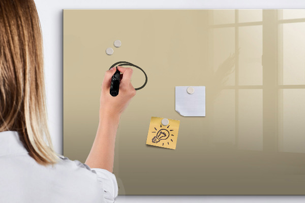 Dry erase board magnetic A cozy place for memories and notes