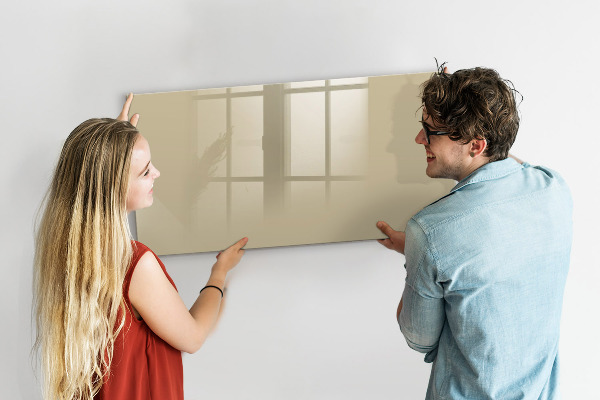Dry erase board magnetic A cozy place for memories and notes
