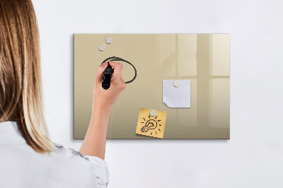 Dry erase board magnetic A cozy place for memories and notes