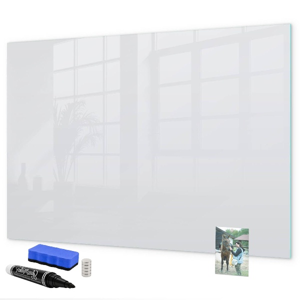 Dry erase board magnetic A practical board for notes and photos