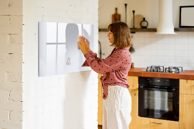 Dry erase board magnetic A practical board for notes and photos