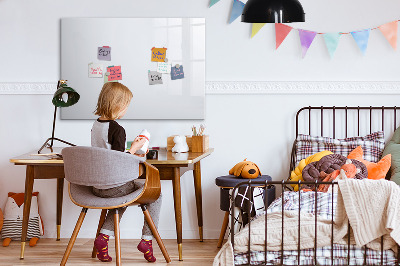 Dry erase board magnetic A practical board for notes and photos