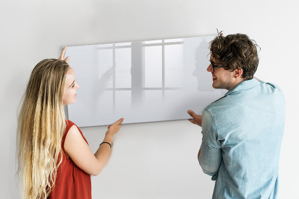 Dry erase board magnetic A practical board for notes and photos