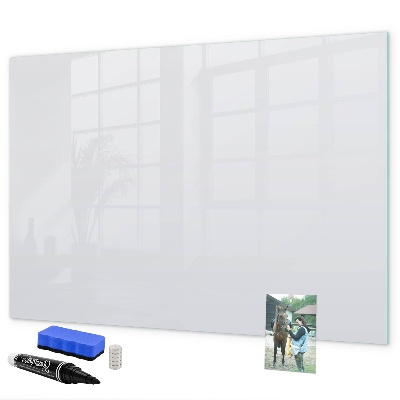 Dry erase board magnetic A practical board for notes and photos