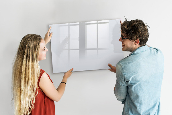 Dry erase board magnetic A practical board for notes and photos