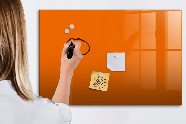 Magnetic dry erase board A creative way to present your photos