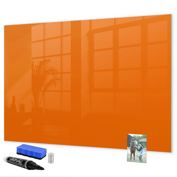Magnetic dry erase board A creative way to present your photos
