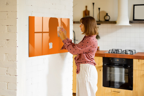 Magnetic dry erase board A creative way to present your photos