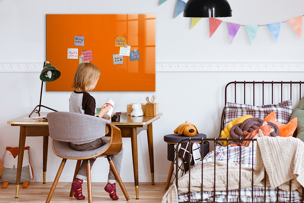 Magnetic dry erase board A creative way to present your photos