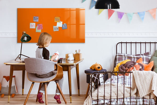 Magnetic dry erase board A creative way to present your photos