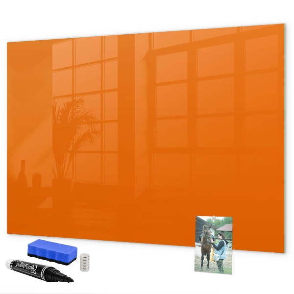 Magnetic dry erase board A creative way to present your photos