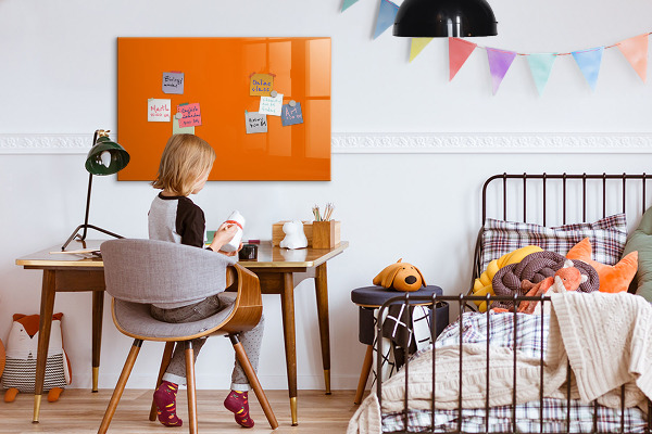 Magnetic dry erase board A creative way to present your photos